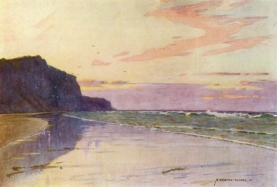 Denemarken: Westelijkste Punt van Denemarken, nabij Esbjerg door Alfred Heaton Cooper