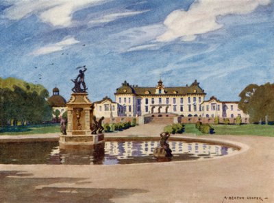 Drottningholm Paleis, Stockholm door Alfred Heaton Cooper
