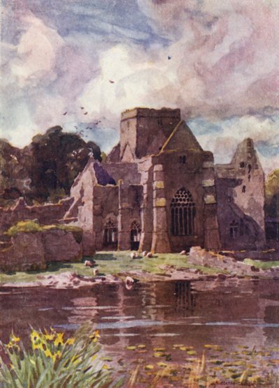 Holy Cross Abbey, Thurles, County Tipperary door Alfred Heaton Cooper