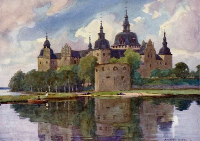 Kasteel Kalmar door Alfred Heaton Cooper
