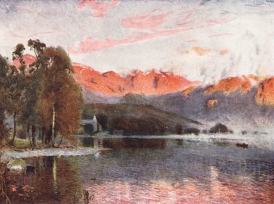 Lake District: Dageraad, Coniston door Alfred Heaton Cooper