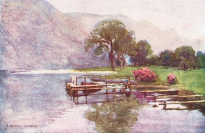 Lake District: Nevelige Schemering, Hoofd van Ullswater door Alfred Heaton Cooper
