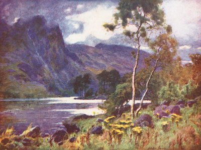 Lake District: Raven Crag, Thirlmere door Alfred Heaton Cooper