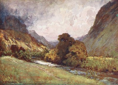 Lake District: De Vale of St John, nabij Keswick door Alfred Heaton Cooper