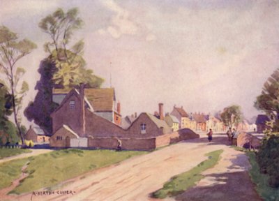 Long Melford, Suffolk door Alfred Heaton Cooper