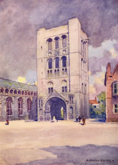 Norman Toren, Bury St Edmunds, Suffolk door Alfred Heaton Cooper