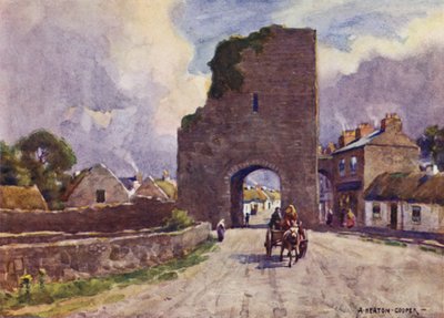 De Oude Ommuurde Stad van Athenry, County Galway door Alfred Heaton Cooper