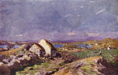 De Rosses, County Donegal door Alfred Heaton Cooper