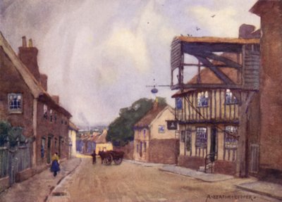 Woodbridge, Suffolk door Alfred Heaton Cooper