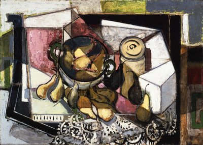 Stilleven met peren door Alfred Henry Maurer