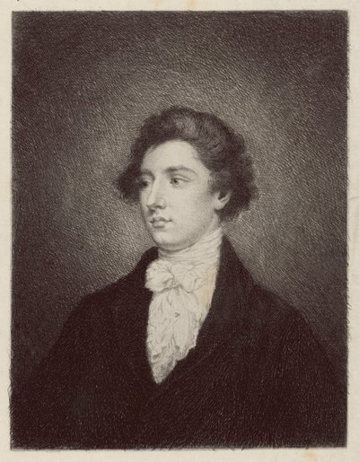 William Beckford, Engelse romanschrijver (ets) door Alfred Holst Tourrier