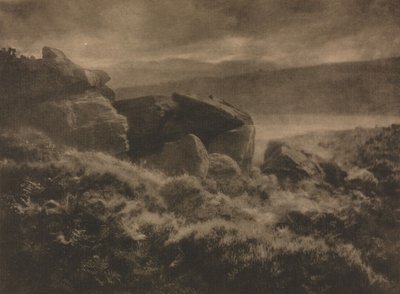 Camera Work: Regen van de Heuvels, 1905 door Alfred Horsley Hinton