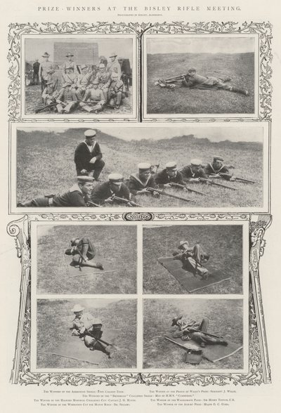 Prijswinnaars bij de Bisley Rifle Meeting door Alfred Hugh Fisher