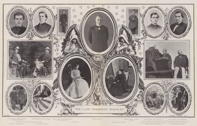 De overleden president McKinley door Alfred Hugh Fisher
