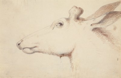 Elk, ca. 1837 door Alfred Jacob Miller