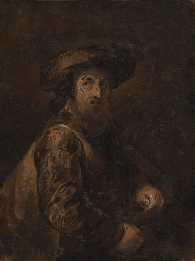 Rembrandt door Alfred Jacob Miller