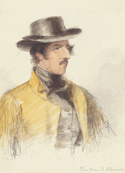 Sir William Stewart, c.1837 door Alfred Jacob Miller