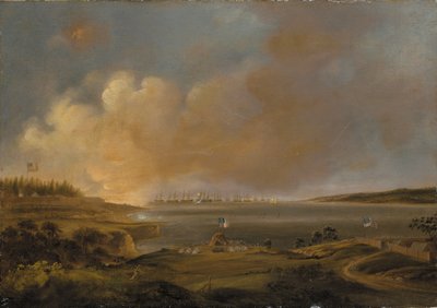 De Slag om Fort McHenry door Alfred Jacob Miller