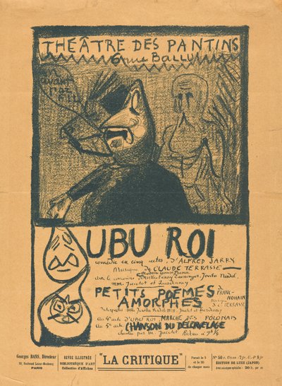 Ubu Roi; Kleine Amorphe Gedichten door Alfred Jarry