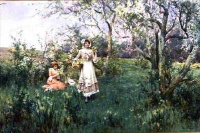 Lentebloemen door Alfred Jr. Glendening