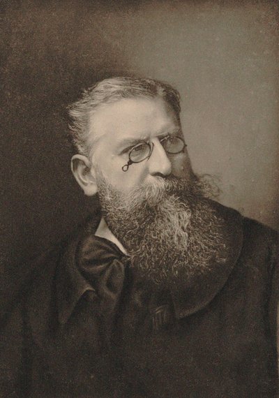 Portret van de componist Raoul Pugno 1852-1914, ca. 1900-1910 door Alfred Konstantinovich Fedetsky