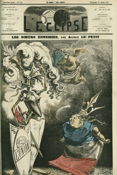 Vijandige zusters, tussen La Gazette de France en L