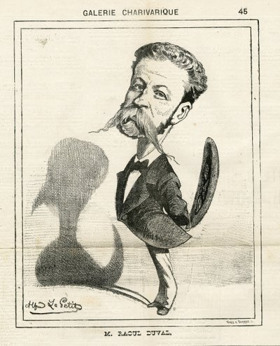 Illustratie in Le Charivari door Alfred Le Petit