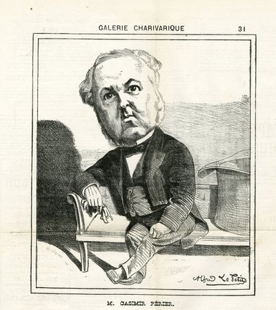 Illustratie in Le Charivari door Alfred Le Petit