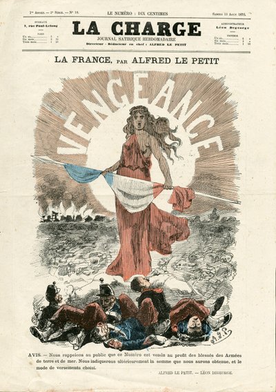 La Charge (1870), nummer 18, Satirisch in Kleuren door Alfred Le Petit