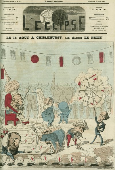 Napoleon III door Alfred Le Petit