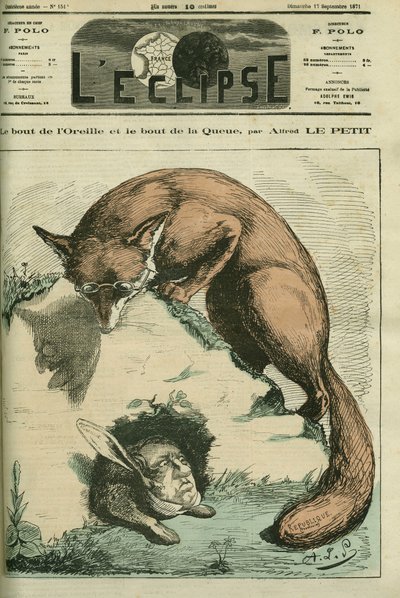 De punt van het oor en de punt van de staart door Alfred Le Petit
