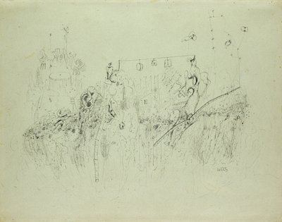 Zonder titel, c.1941-42 door Alfred Otto Wolfgang Schulze Wols