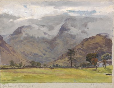 Van Dungeon Ghyll door Alfred Parsons