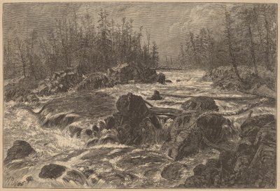 Dalles van de St. Louis door Alfred R. Waud