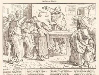 Ook een dodendans III door Alfred Rethel
