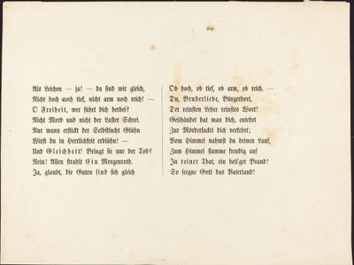 Ook een Dodendans: Tekstpagina door Alfred Rethel