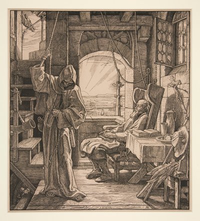 Der Tod als Freund door Alfred Rethel