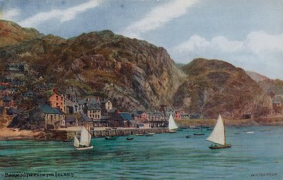 Barmouth vanaf het eiland door Alfred Robert Quinton