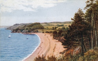 Blackpool Sands, vanuit W, S Devon door Alfred Robert Quinton