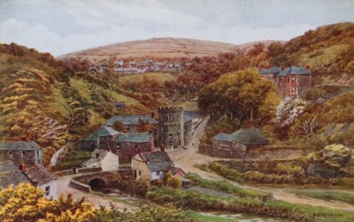 Dorp Boscastle door Alfred Robert Quinton