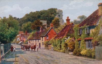 Bramber, Sussex door Alfred Robert Quinton
