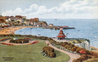 Broadstairs, kijkend naar het noorden door Alfred Robert Quinton