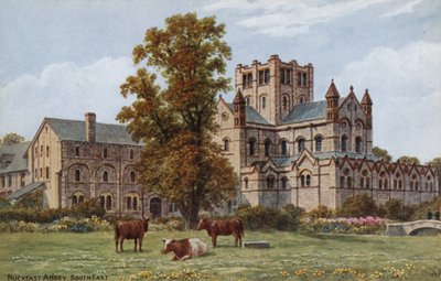 Buckfast Abbey, Zuidoost door Alfred Robert Quinton