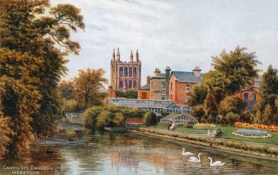 Cantilupe Gardens, Hereford door Alfred Robert Quinton