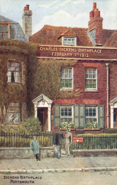 Charles Dickens, Geboorteplaats, Portsmouth door Alfred Robert Quinton