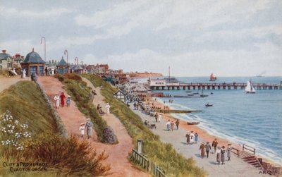 Klip en Promenade, Clacton-on-Sea door Alfred Robert Quinton