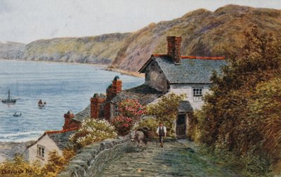 Clovelly Bay door Alfred Robert Quinton
