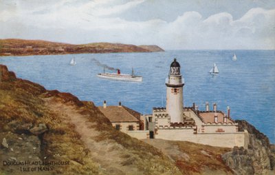Douglas Head Lighthouse, Isle of Man door Alfred Robert Quinton