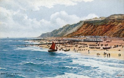 East Cliff en Sands, Cromer door Alfred Robert Quinton