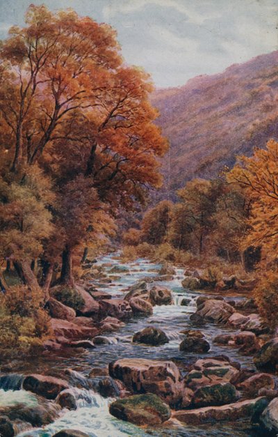 East Lyn, Lynton door Alfred Robert Quinton
